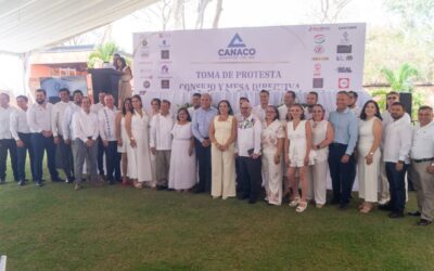 UDEC FORTALECE ALIANZAS CON SECTOR EMPRESARIAL EN LA TOMA DE PROTESTA DE CANACO SERVYTUR COLIMA