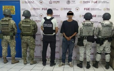 DETIENEN GUARDIA NACIONAL A SUJETO CON ESTELA DE DELITOS, PRINCIPALMENTE ROBO EN VDEA