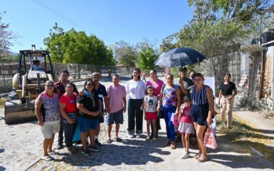 CUMPLE ROSI BAYARDO PETICIÓN CIUDADANA, INICIA REHABILITACIÓN DE CALLE ENSENADA