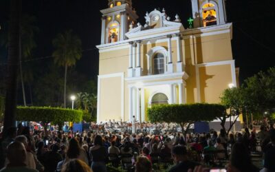 DISFRUTAN CIENTOS DE VILLALVARENSES LA BANDA SINFÓNICA DE LA SEMAR