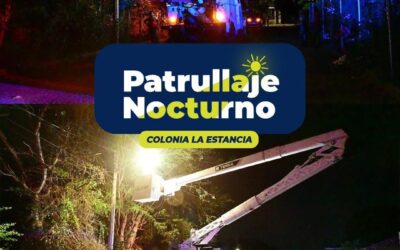«ANTES Y DESPUES» EN LA ESTANCIA: AVANCES DE LOS PATRULLAJES NOCTURNOS