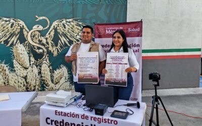 INICIA EL 13 DE ABRIL EN COLIMA LA CREDENCIALIZACIÓN AL SERVICIO UNIVERSAL DE SALUD