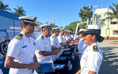 REALIZA SEMAR CEREMONIA DE CLAUSURA DE DIVERSOS CURSOS EN MANZANILLO