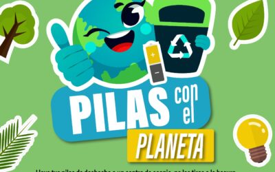 COLIMA SE PONE LAS «PILAS CON EL PLANETA», ARRANCA CAMPAÑA DE ACOPIO DE BATERIAS USADAS