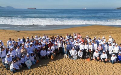 ENCABEZA ROSI BAYARDO JORNADA DE LIMPIEZA DE PLAYAS