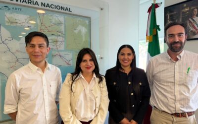 INDIRA VIZCAÍNO Y ANDRÉS LAJOUS TRABAJAN PARA CONSOLIDAR UN MEJOR SERVICIO EN EL TRANSPORTE PÚBLICO DEL ESTADO
