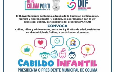 CONVOCA CAPITAL DEL ESTADO A NIÑAS, NIÑOS Y ADOLESCENTES A INTEGRAR CABILDO INFANTIL 2026