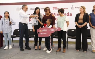 INFONAVIT REALIZA SEGUNDA ENTREGA DE VIVIENDAS DEL BIENESTAR EN COLIMA