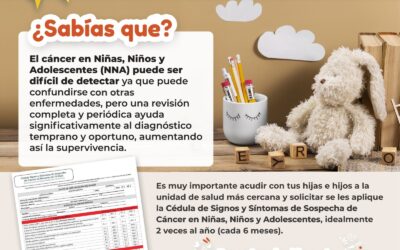 FORTALECE DETECCIÓN OPORTUNA DE CÁNCER EN MENORES DE EDAD A TRAVÉS DE OPERACIÓN SALUD