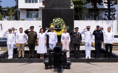 PARTICIPA INDIRA VIZCAÍNO EN CEREMONIA POR EL 112 ANIVERSARIO DE LA GESTA HEROICA DEL PUERTO DE VERACRUZ