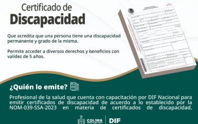LLEVARÁ DIF ESTATAL A MUNICIPIOS MÓDULOS DE CREDENCIALIZACIÓN PARA PERSONAS CON DISCAPACIDAD