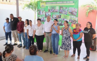 SEDECO COLIMA FORTALECE VÍNCULO CON LAS Y LOS PRODUCTORES EN TECOMÁN