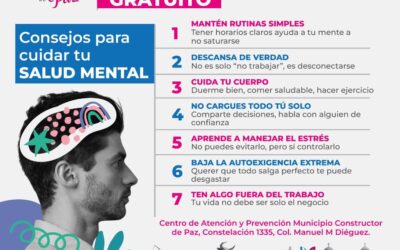 ‎INVITA VDEA A LA POBLACIÓN APROVECHAR ‎LOS SERVICIOS PSICOLÓGICOS GRATUITOS