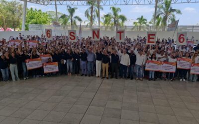 EXIGE EL SNTE 6 SALARIOS JUSTOS, JUBILACIONES DIGNAS, UN ISSSTE DE CALIDAD Y RESPETO A LA AUTONOMÍA SINDICAL