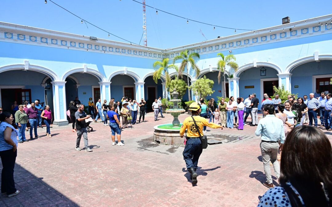 AVANZA LA CULTURA DE PROTECCIÓN CIVIL ENTRE PERSONAL DEL AYUNTAMIENTO DE COLIMA