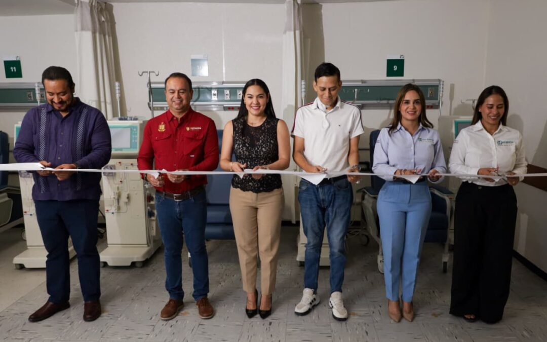 INDIRA VIZCAÍNO INAUGURA SALA DE HEMODIÁLISIS EN EL HOSPITAL DE TECOMÁN, TRAS 18 AÑOS DE SOLICITUD