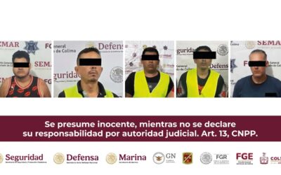 DETIENE COORDINACIÓN DE SEGURIDAD A 5 GENERADORES DE VIOLENCIA EN EL ESTADO