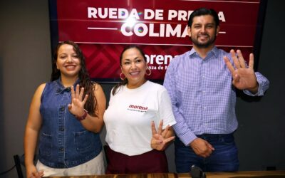 EN LA 4T SE EVALÚA LA CALIDAD DEL BENEFICIO, NO SÓLO LA CANTIDAD DE BENEFICIARIOS: MORENA COLIMA