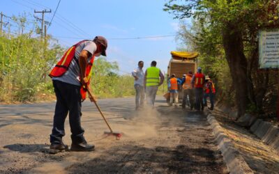 GOBIERNO DE INDIRA VIZCAÍNO REFUERZA LA CONSERVACIÓN DEL LIBRAMIENTO NOGUERAS, EN COMALA