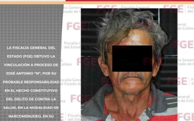 FGE OBTIENE VINCULACIÓN A PROCESO CONTRA HOMBRE POR POSESIÓN SIMPLE DE METANFETAMINA