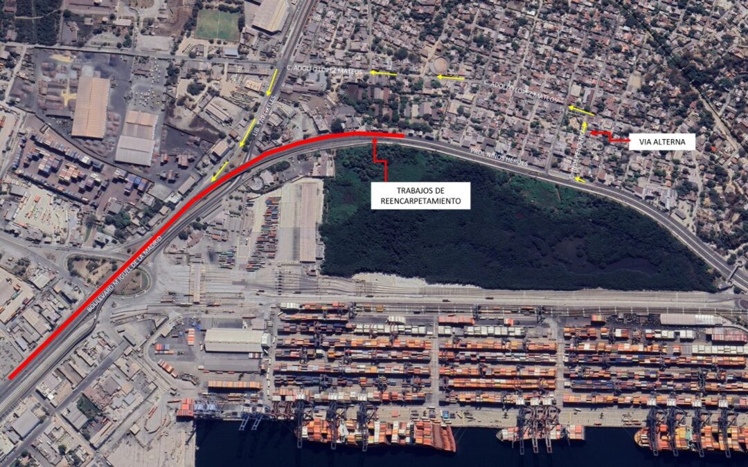 RECOMIENDA ASIPONA PRECAUCIÓN POR OBRA EN BULEVARD