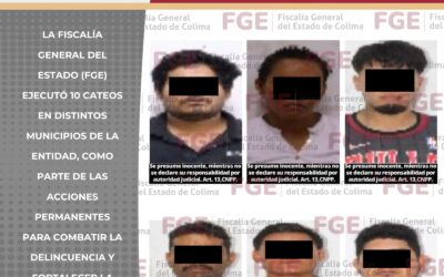 EN CATEOS, ASEGURAN MÁS DE 40 ENVOLTORIOS CON ICE Y DETIENEN A SEIS PERSONAS