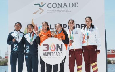 BRONCE HISTÓRICO PARA COLIMA AL DEBUTAR EN CANOTAJE DE LA OLIMPIADA NACIONAL CONADE 2026