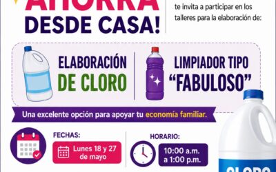 RIULT RIVERA IMPULSA EL AHORRO EN LA ECONOMÍA FAMILIAR CON TALLERES GRATUITOS DE ELABORACIÓN DE PRODUCTOS DE LIMPIEZA