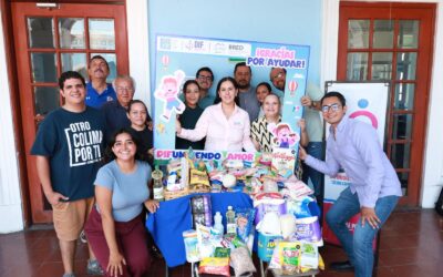 PROMUEVEN “1 KILÓMETRO DE AYUDA” EN EL MUNICIPIO DE COLIMA