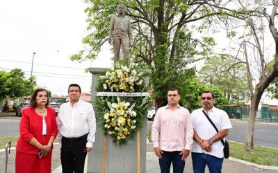SE UNE RIULT RIVERA AL HOMENAJE DEL OBRERISMO COLIMENSE  A JOSÉ PIMENTEL LLERENAS