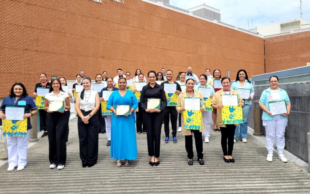CLAUSURA IMSS COLIMA CAPACITACIÓN EN LENGUA DE SEÑAS MEXICANA, FORTALECER ATENCIÓN INCLUYENTE