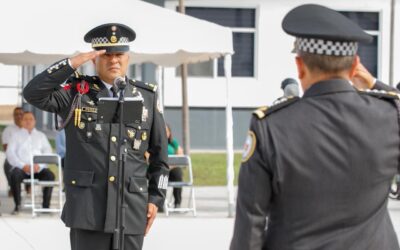 PARTICIPA INDIRA VIZCAÍNO EN TOMA DE POSESIÓN DEL GRAL. PÉREZ VARA, NUEVO COORDINADOR DE GN EN COLIMA