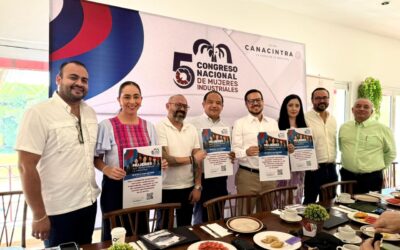𝗖𝗢𝗡𝗦𝗢𝗟𝗜𝗗𝗔𝗡 𝗔 𝗠𝗔𝗡𝗭𝗔𝗡𝗜𝗟𝗟𝗢 𝗖𝗢𝗠𝗢 𝗦𝗘𝗗𝗘 𝗗𝗘𝗟 𝟱º 𝗖𝗢𝗡𝗚𝗥𝗘𝗦𝗢 𝗡𝗔𝗖𝗜𝗢𝗡𝗔𝗟 𝗗𝗘 𝗠𝗨𝗝𝗘𝗥𝗘𝗦 𝗜𝗡𝗗𝗨𝗦𝗧𝗥𝗜𝗔𝗟𝗘𝗦