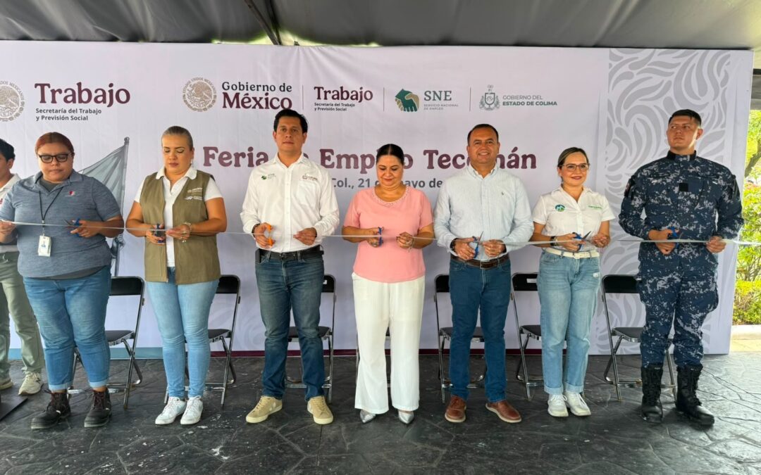 FERIA DE EMPLEO EN TECOMÁN REÚNE 37 EMPRESAS QUE OFERTAN MÁS DE 350 VACANTES