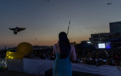 INAUGURÓ INDIRA VIZCÁINO 4° FESTIVAL COSTERO EN MANZANILLO