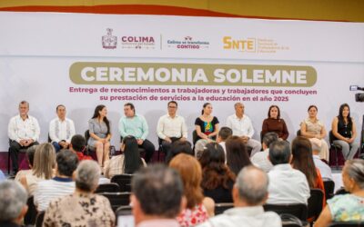 RECONOCE INDIRA VIZCAÍNOA TRABAJADORES DE LA EDUCACIÓN JUBILADOS