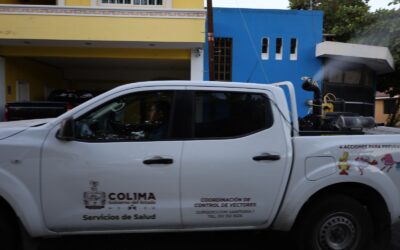 COLIMA SE MANTIENE LIBRE DE CASOS DE DENGUE Y ESTÁ ENTRE LAS ENTIDADES DEL PAÍS CON MENOR INCIDENCIA