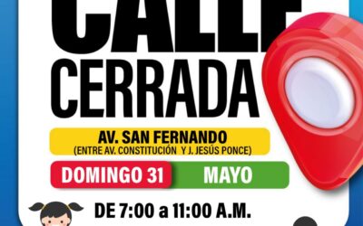 ADVIERTEN SOBRE CIERRES VIALES POR ‘VÍA RECREATIVA’, RECOMIENDAN TOMAR ALTERNAS VIALES