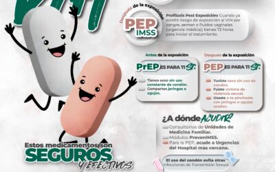 FORTALECE IMSS COLIMA ACCIONES DE PREVENCIÓN DEL VIH CON DISPONIBILIDAD DE PROFILAXIS POST EXPOSICIÓN (PEP)