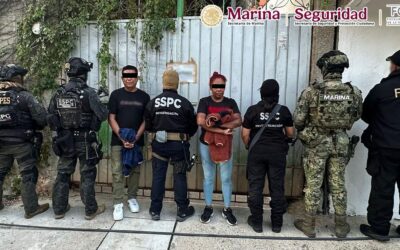 EN GUERRERO, AUTORIDADES FEDERALES DETIENEN A 11 PERSONAS VINCULADAS CON EXTORSIÓN A PRESTADORES DE SERVICIOS TURÍSTICOS