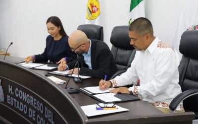 FIRMAN CONGRESO Y TecNM COLIMA CONVENIO COLABORACIÓN ACADÉMICA