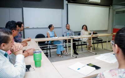 ENCABEZA RECTOR MESA DE DIÁLOGO CON LAS Y LOS INVESTIGADORES DEL CUIS