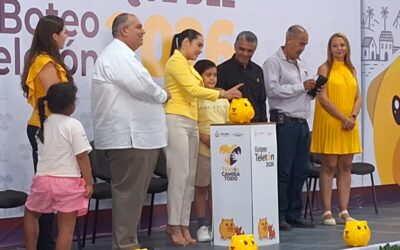 GOBERNADORA INDIRA VIZCAÍNO INICIÓ LA COLECTA TELETÓN 2026 EN COLIMA