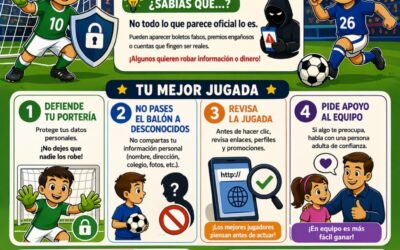 ‘REVISA LA JUGADA ANTES DE HACER CLIC’; LANZA CAMPAÑA NACIONAL PARA PROTEGER A LA NIÑEZ EN INTERNET DURANTE EL MUNDIAL