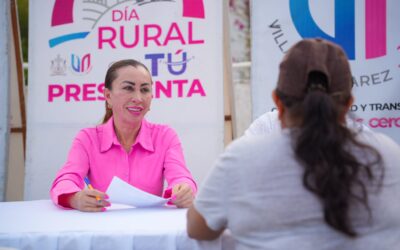 ATIENDE TEY A 70 CIUDADANOS EN EL DÍA RURAL CON TU PRESIDENTA, DE PUEBLO NUEVO