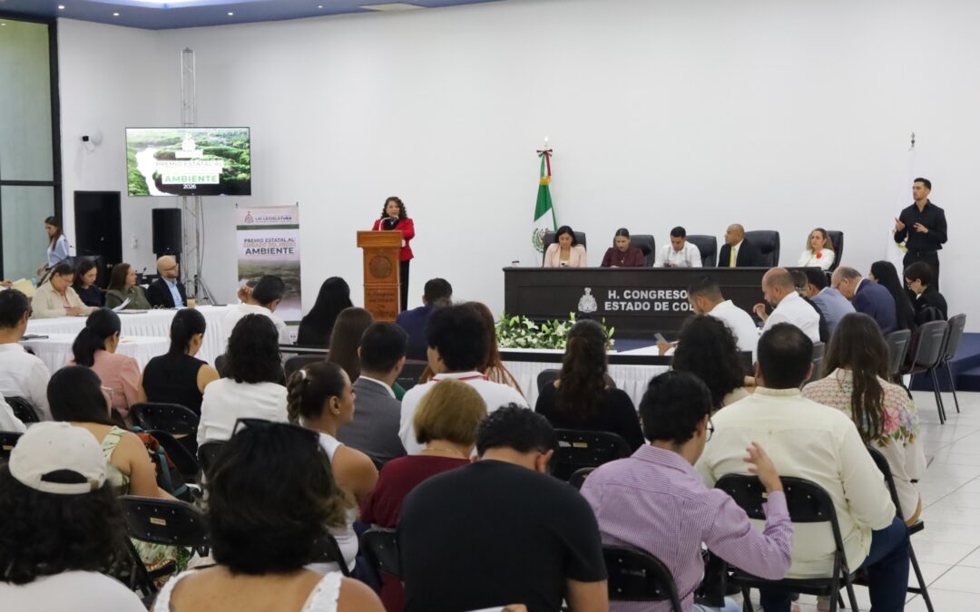DISTINGUE CONGRESO A LAS Y LOS GANADORES DEL PREMIO ESTATAL AL CUIDADO DEL MEDIO AMBIENTE 2026