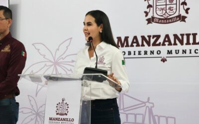 RESALTA ROSI BAYARDO AVANCES DE SU ADMINISTRACIÓN Y ANUNCIA NUEVAS OBRAS PARA MANZANILLO