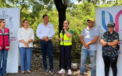 ENTREGA CMIC A TEY SEGUNDA ETAPA DE DESAZOLVE EN EL ARROYO PEREYRA