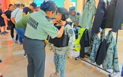 GUARDIA NACIONAL ACERCA SUS FUNCIONES A LA POBLACIÓN COLIMENSE CON EXPOSICIÓN INTERACTIVA