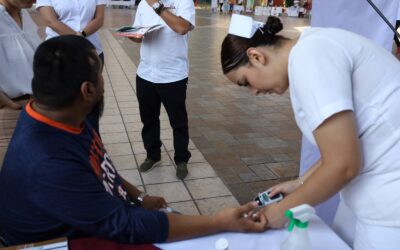 OFRECE SALUD ESTATAL PRUEBAS GRATUITAS DE GLUCOSA A PERSONAS CON FACTORES DE RIESGO DE DIABETES